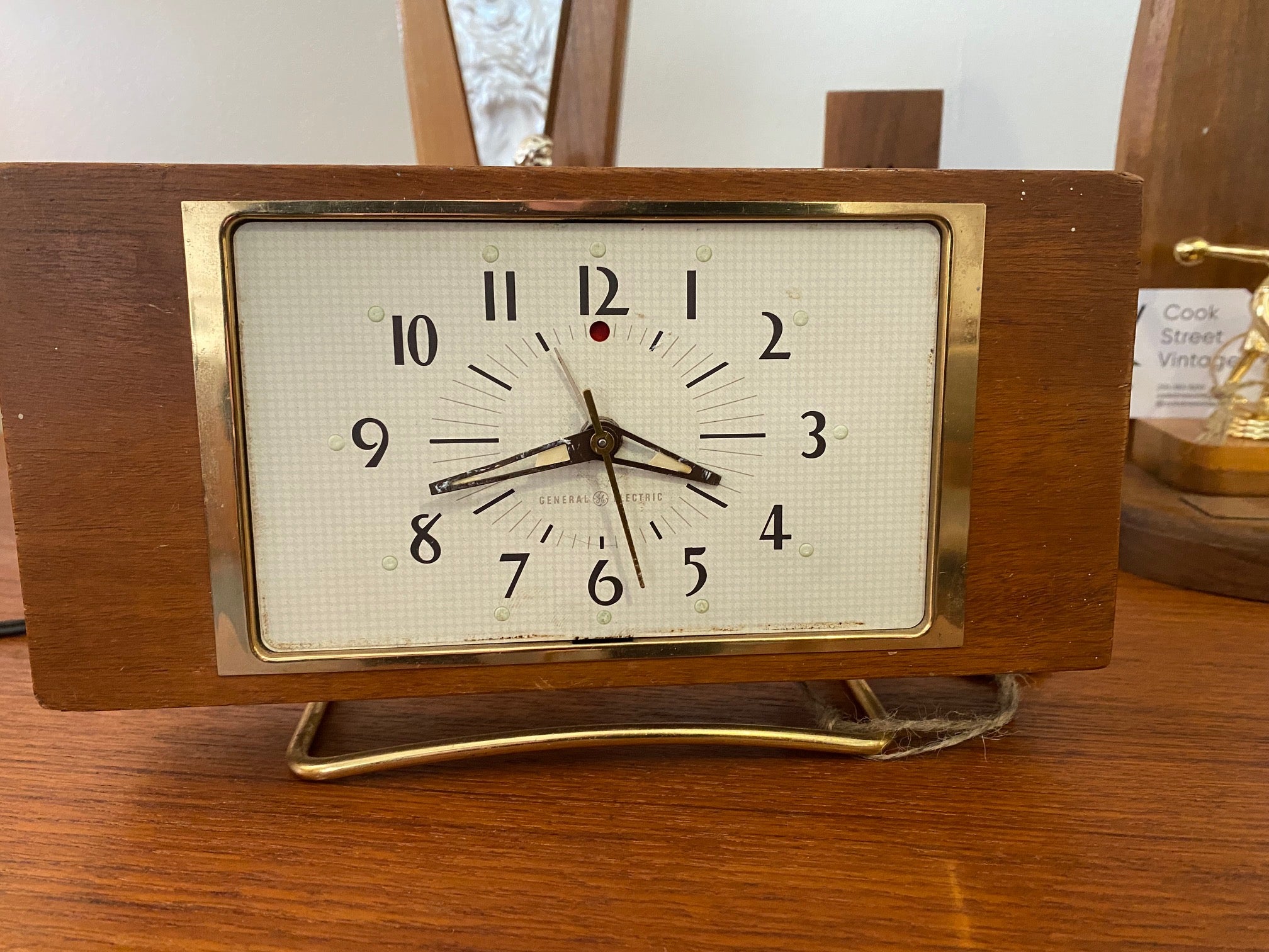 MCM General Electric Alarm Clock Model LR-259L - Cook Street Vintage
