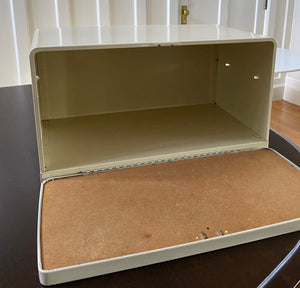 Flower Power Vintage Metal Bread Box - Cook Street Vintage