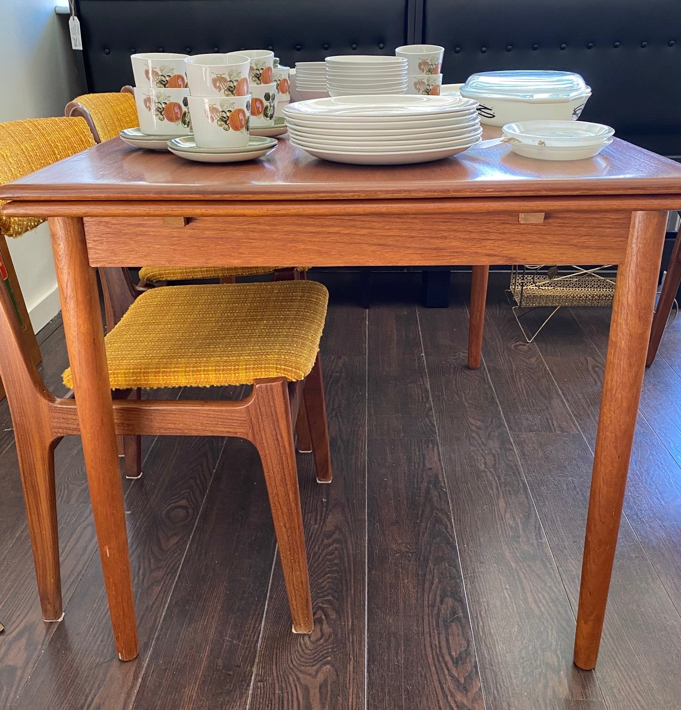 Danish MCM Teak Dining Table- Cook Street Vintage