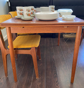 Danish MCM Teak Dining Table- Cook Street Vintage