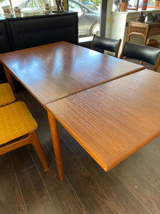 Danish MCM Teak Dining Table- Cook Street Vintage
