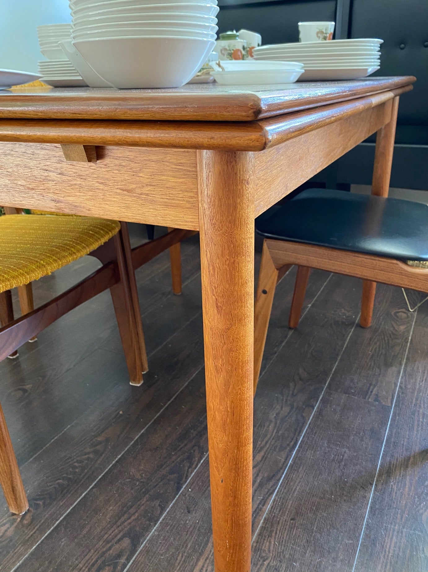 Danish MCM Teak Dining Table- Cook Street Vintage