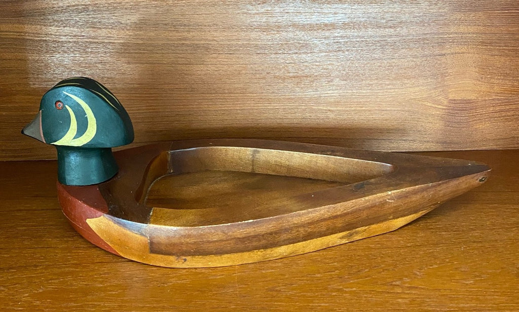duck decoy dish- Cook Street Vintage