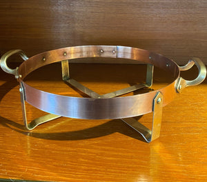 Nilsjohan Brass and Copper Serving Set - Cook Street Vintage