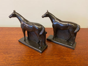 Vintage bronze bookends- Cook Street Vintage