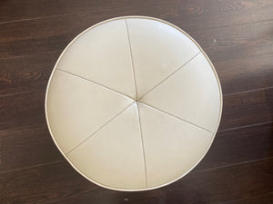 Fabulous MCM Ottoman with Sculptural Base- Cook Street Vintage