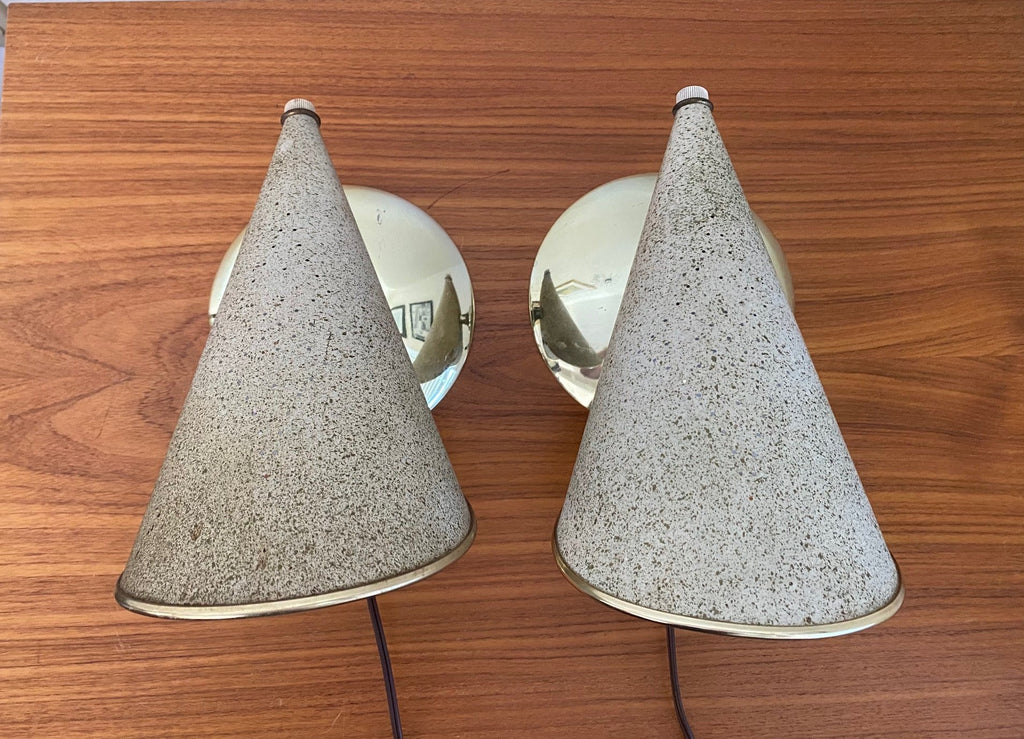 Vintage wall or table sconces- Cook Street Vintage