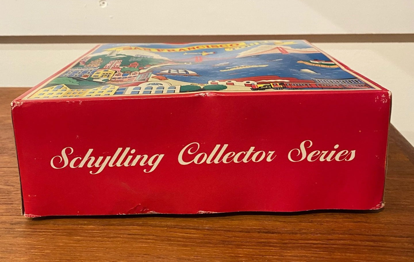 box for Schylling Collection Series  "San Francisco Tours" tin toy- Cook Street Vintage