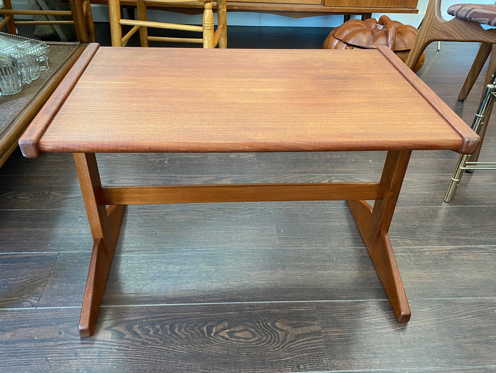 Vintage Teak End Table= Cook Street Vintage