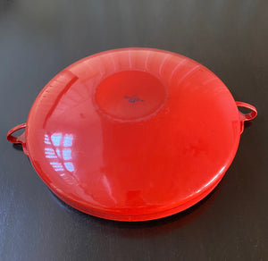 Vintage Red Dansk Casserole Paella Pan - Cook Street Vintage