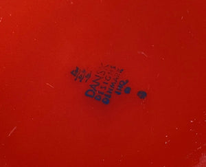 Vintage Red Dansk Casserole Paella Pan - Cook Street Vintage