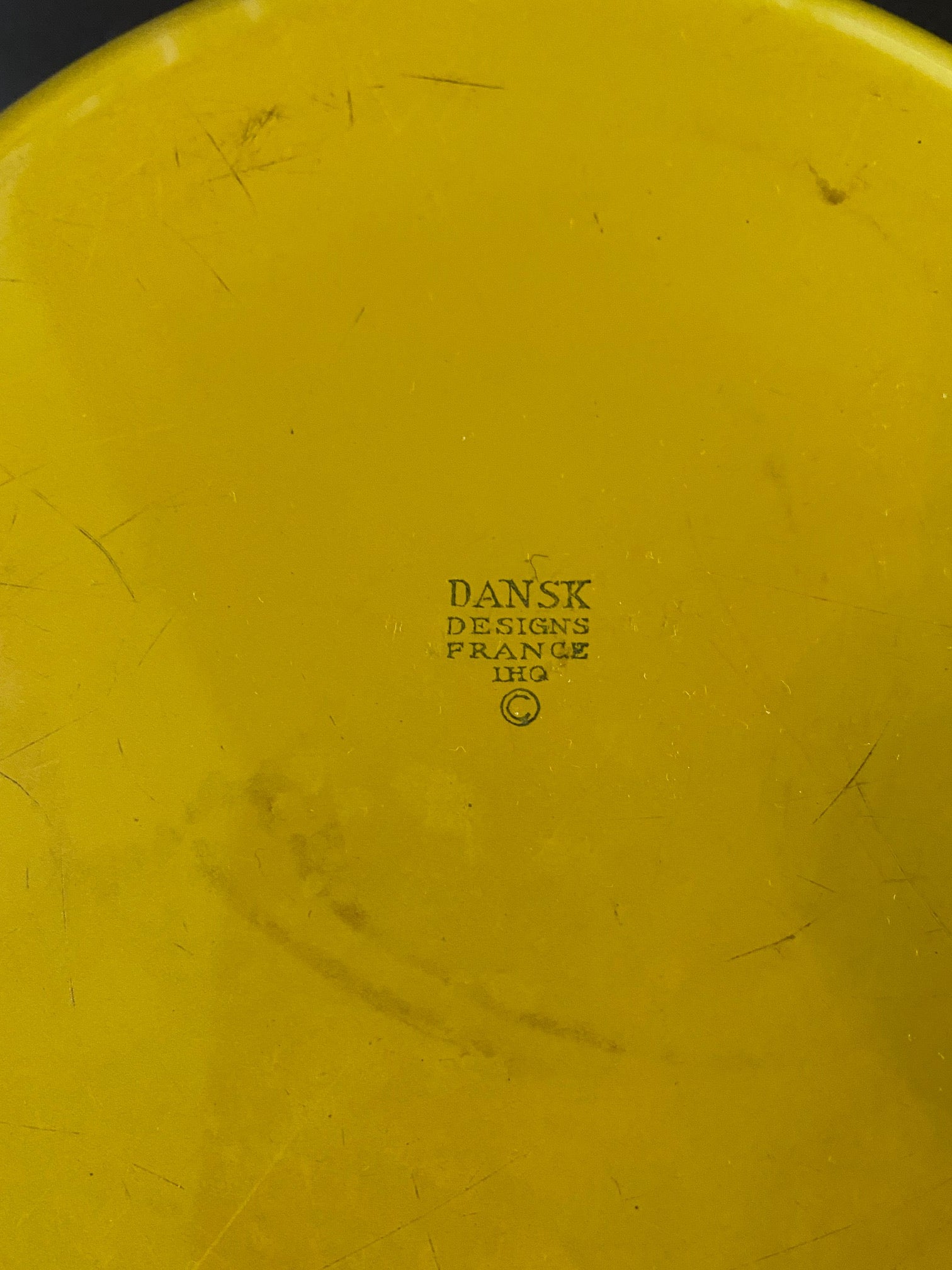 Vintage Yellow Dansk Casserole - Cook Street Vintage
