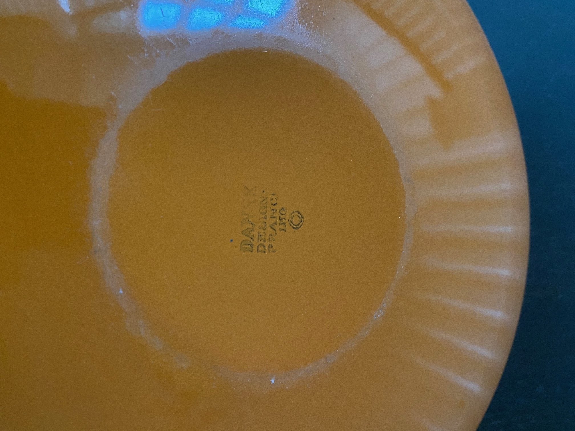 Orange Dansk Designs Casserole Paella Pan - Cook Street Vintage