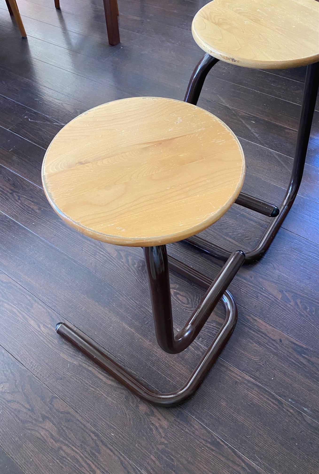 1980s Amisco Tubular Paperclip Stool- Cook Street Vintage