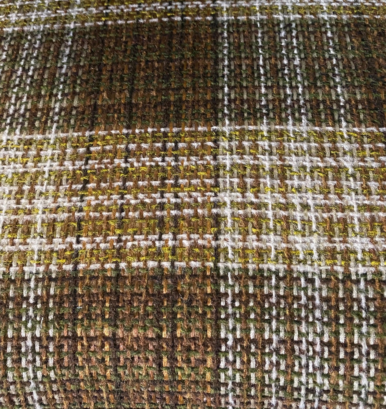 Close up upholstery of Gilson Swivel Upholstered Office Chair- Cook Street Vintage