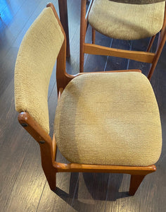 Set of Four MCM Teak Dining Chairs
