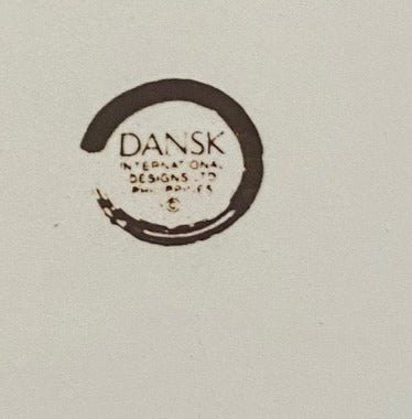 Dansk International Designs Arabesque Square Baking Dish in Blue &White - Cook Street Vintage