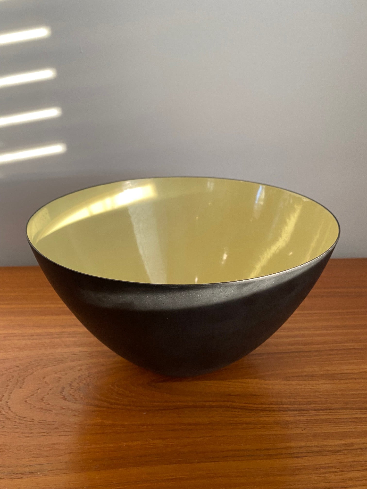 Herbert Krenchel enamel salad bowl-Cook Street Vintage