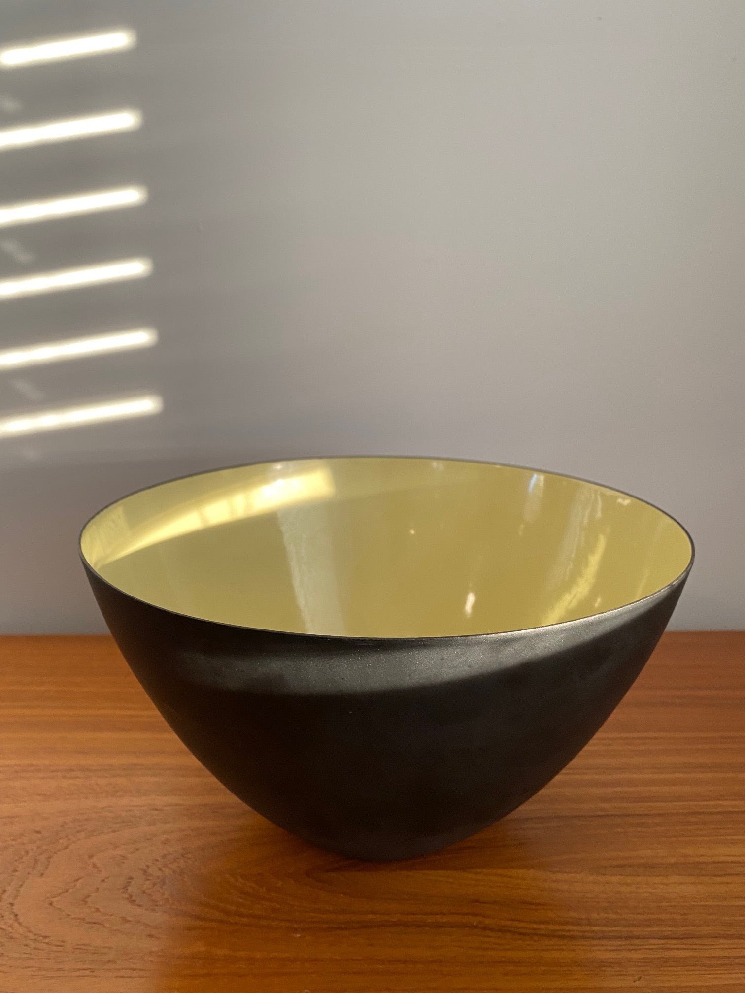 Herbert Krenchel enamel salad bowl- Cook Street Vintage