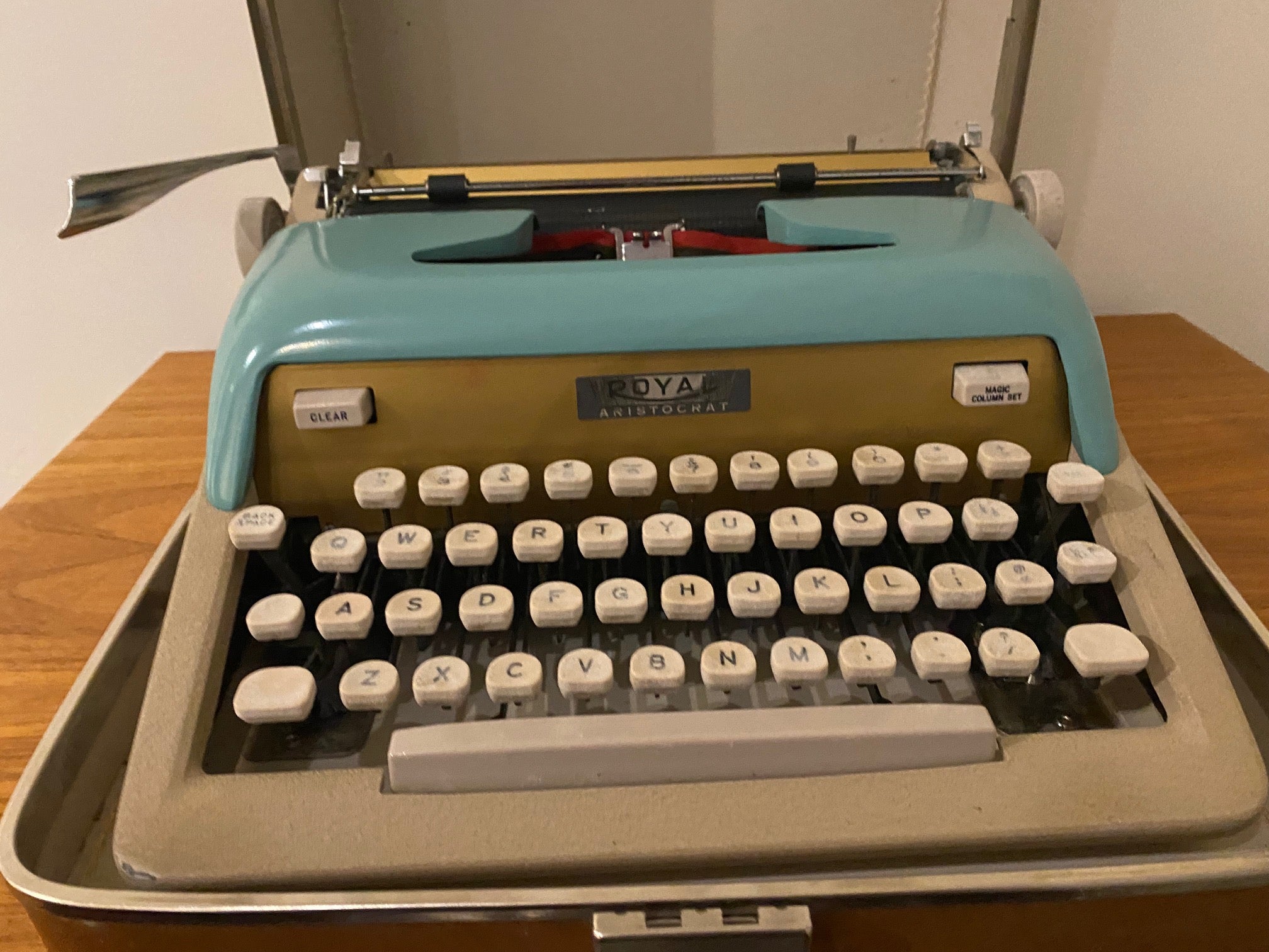 Royal Aristocrat Typewriter- Cook Street Vintage