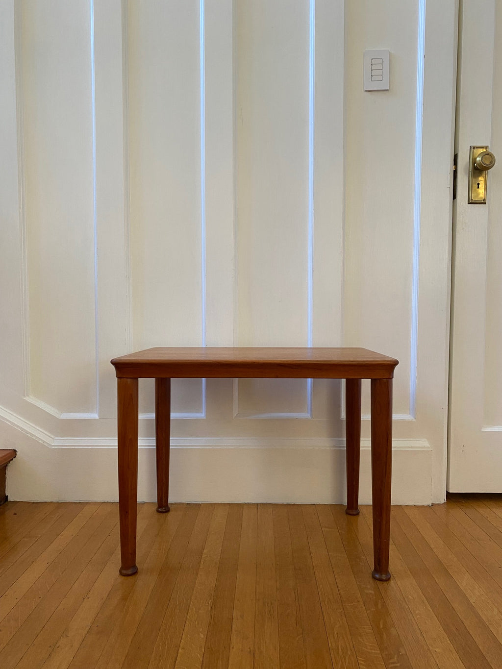 1970s Teak Vejle Stole & Mobelfabrik Side Table- Cook Street Vintage