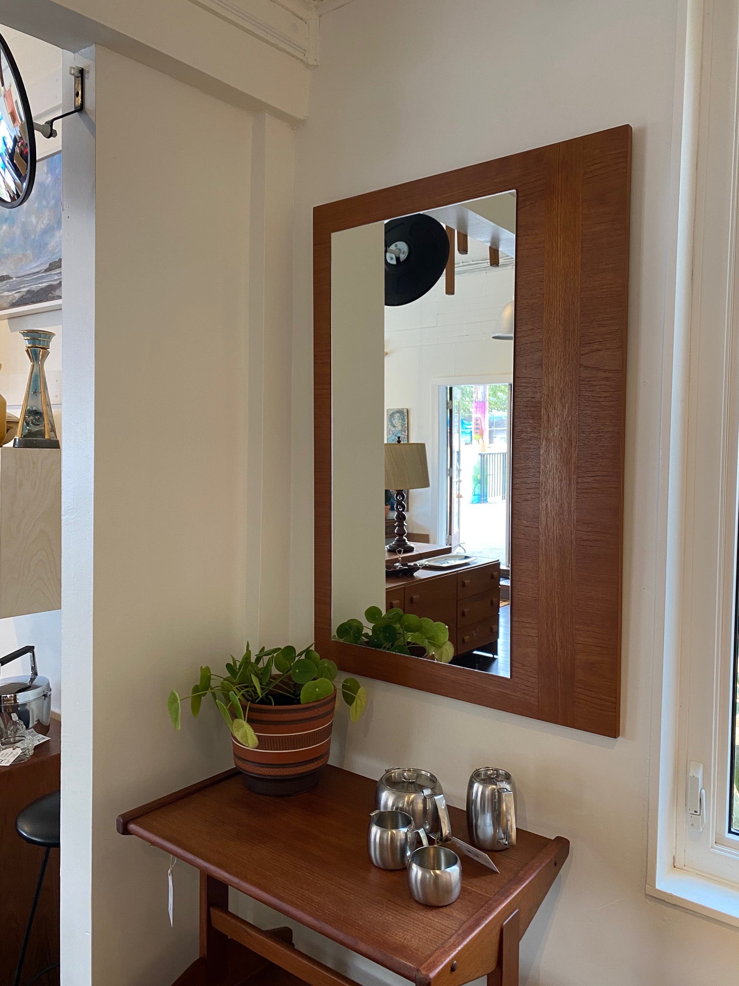 RS Associates Teak Mirror