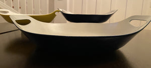 Vintage Blue Copco Roasting & Casserole Dish - Cook Street Vintage