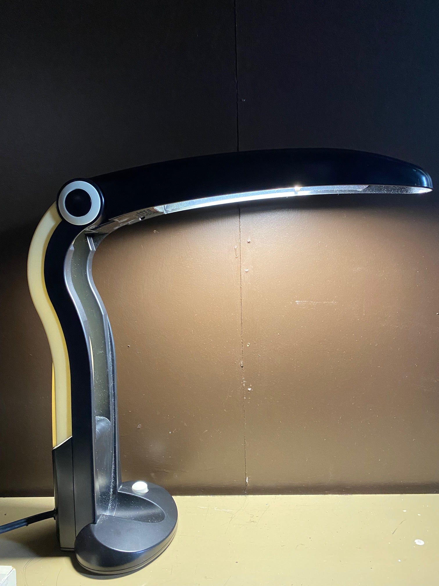 Fun vintage Toucan desk lamp designed by H.T. Huang. Model 11-016100-130- Cook Street Vintage 