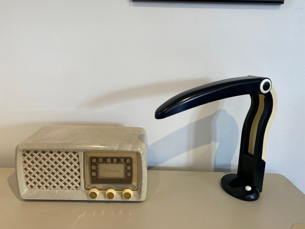 Fun vintage Toucan desk lamp designed by H.T. Huang. Model 11-016100-130- Cook Street Vintage 