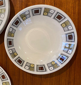 Kathie Winkle "Rushtone" Vintage Serving Bowls- Cook Street Vintage