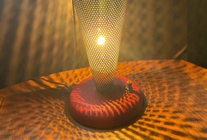 Wonderful Brass Wire Mesh Table Lamp