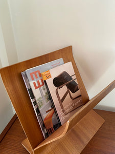 MCM Bentwood Magazine Rack by Paul Rowan- Cook Street Vintage