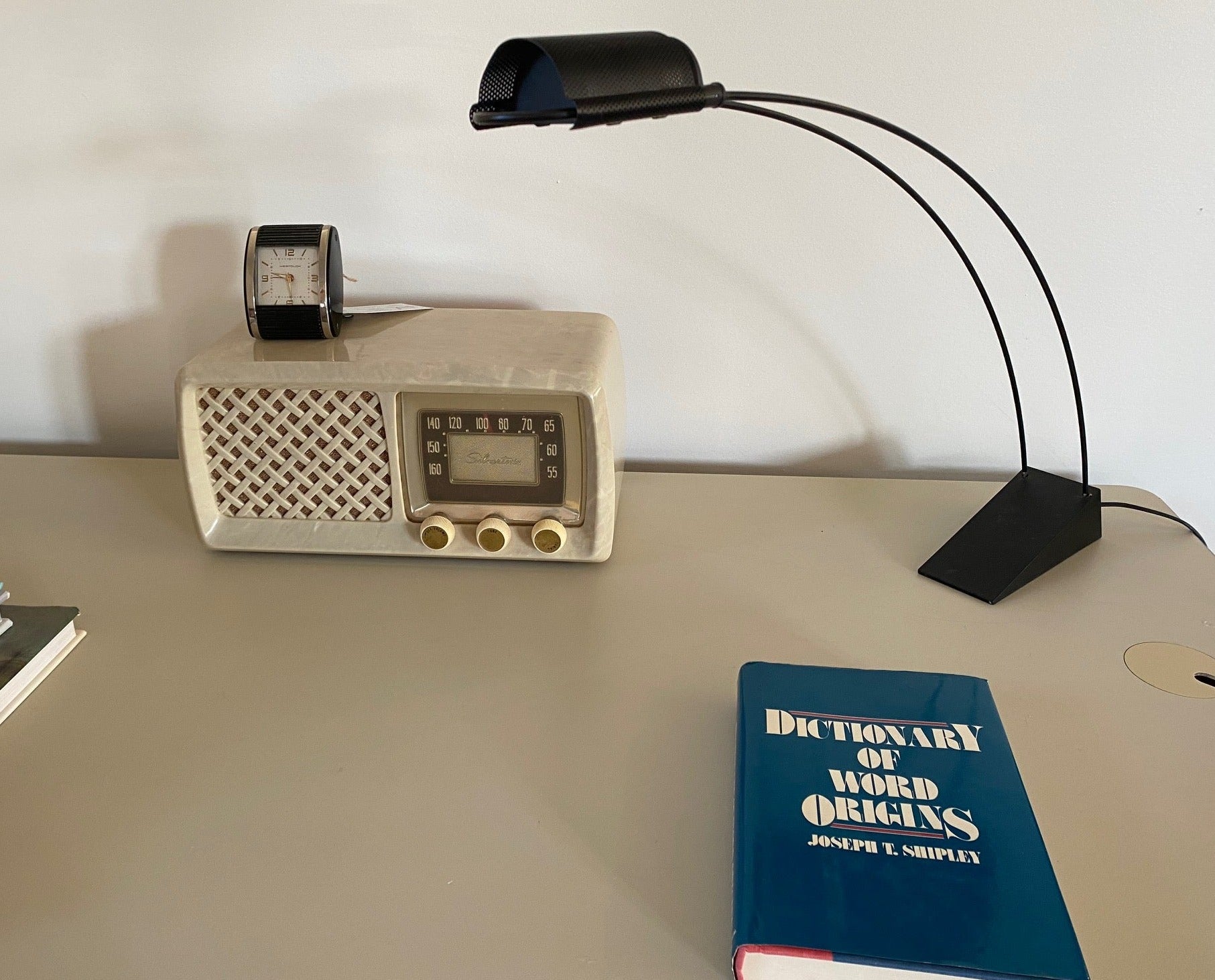 Robert Sonneman for George Kovacs 1990 Desk Lamp- Cook Street Vintage