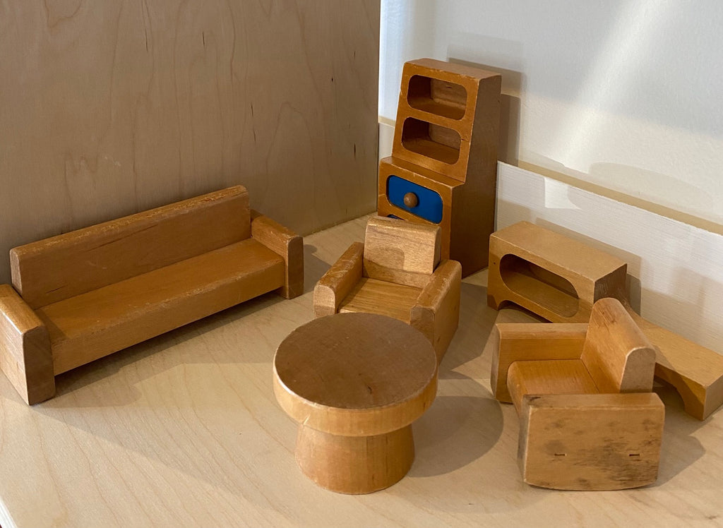Creative Playthings Doll House Living Room Furniture- Cook Street Vintage