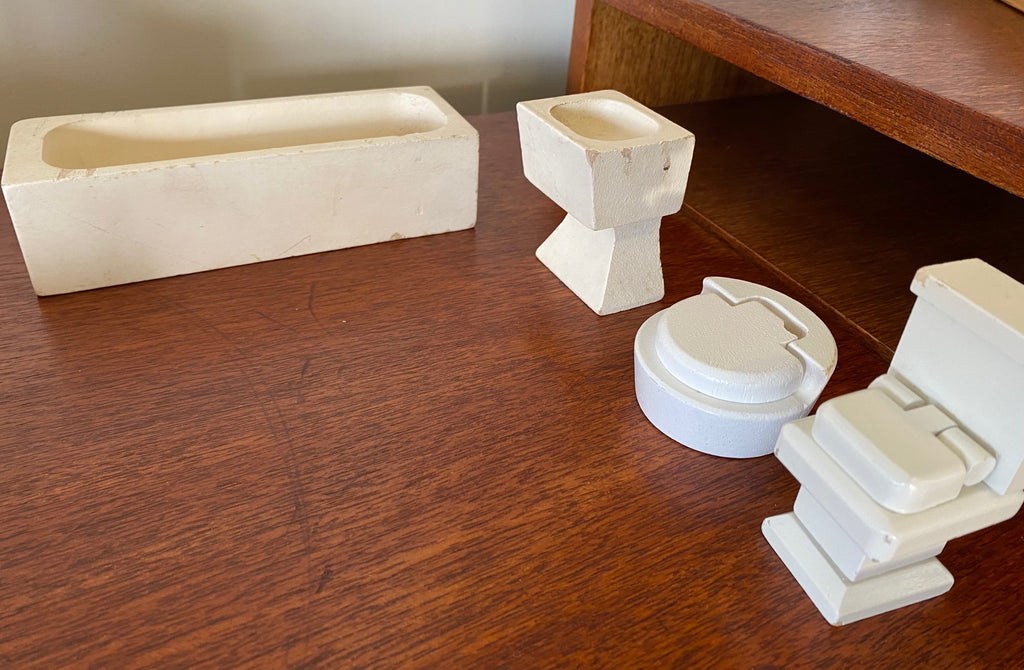 Creative Playthings Doll House Bathroom Furniture- Cook Street Vintage