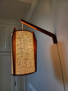 Mid-century Teak Pendant Lamp