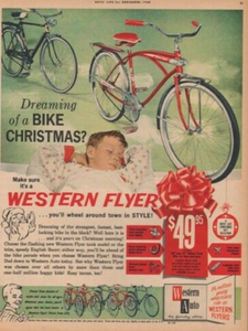 Western flyer bike 1960 deals